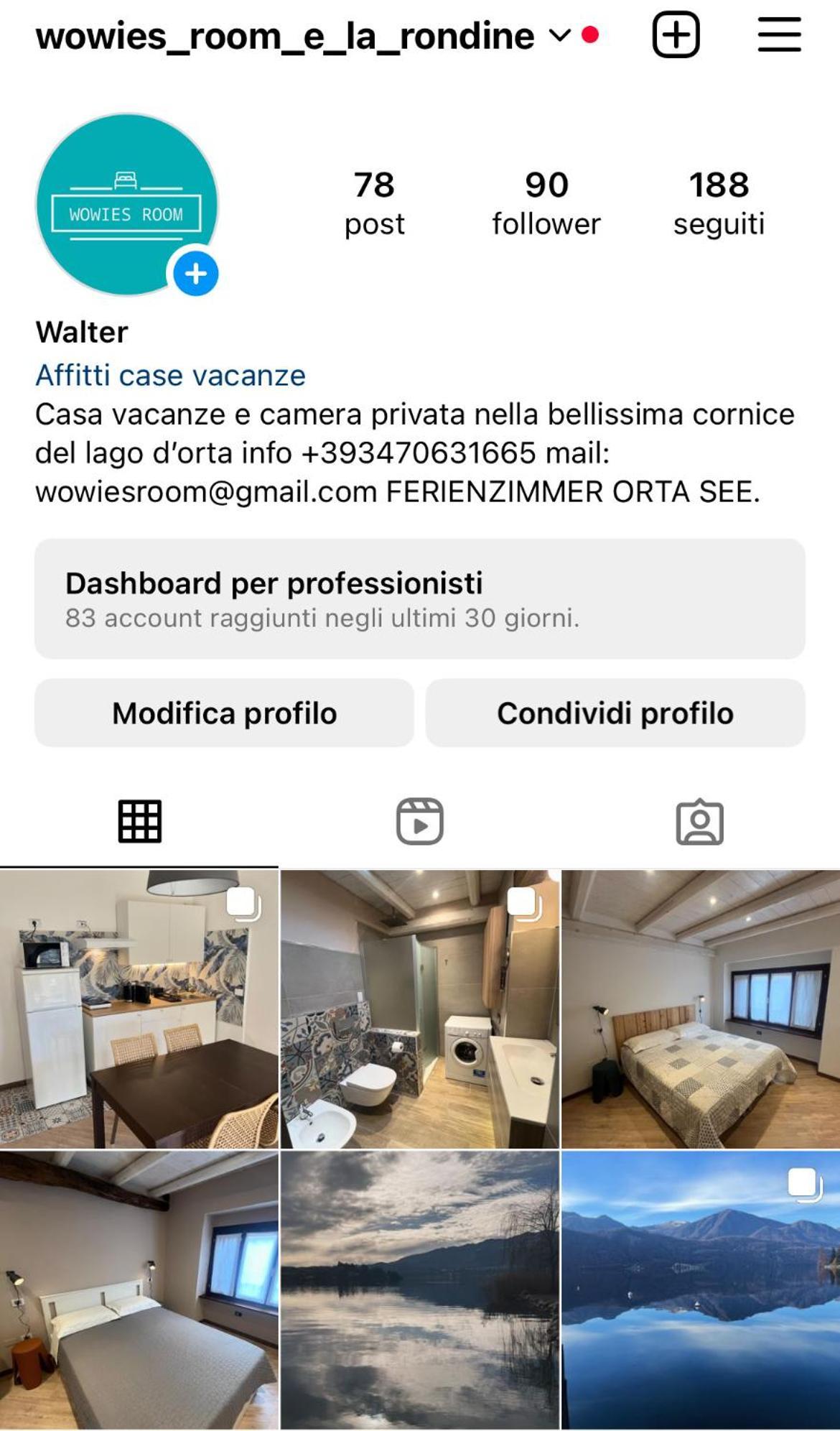 Wowies Room Pettenasco Dış mekan fotoğraf